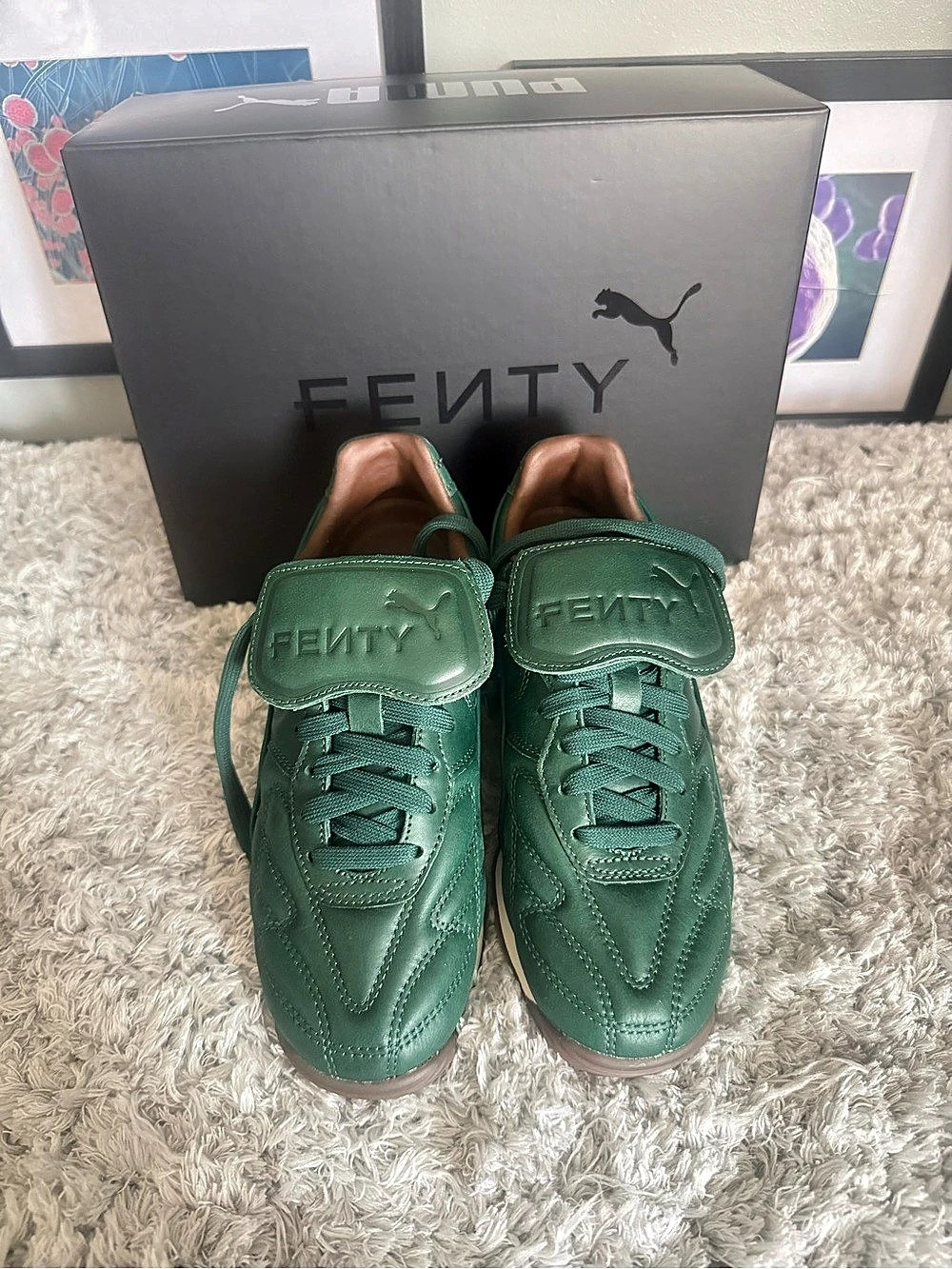 PUMA Fenty x PUMA Creeper Phatty Green Sneakers US 5.5 New